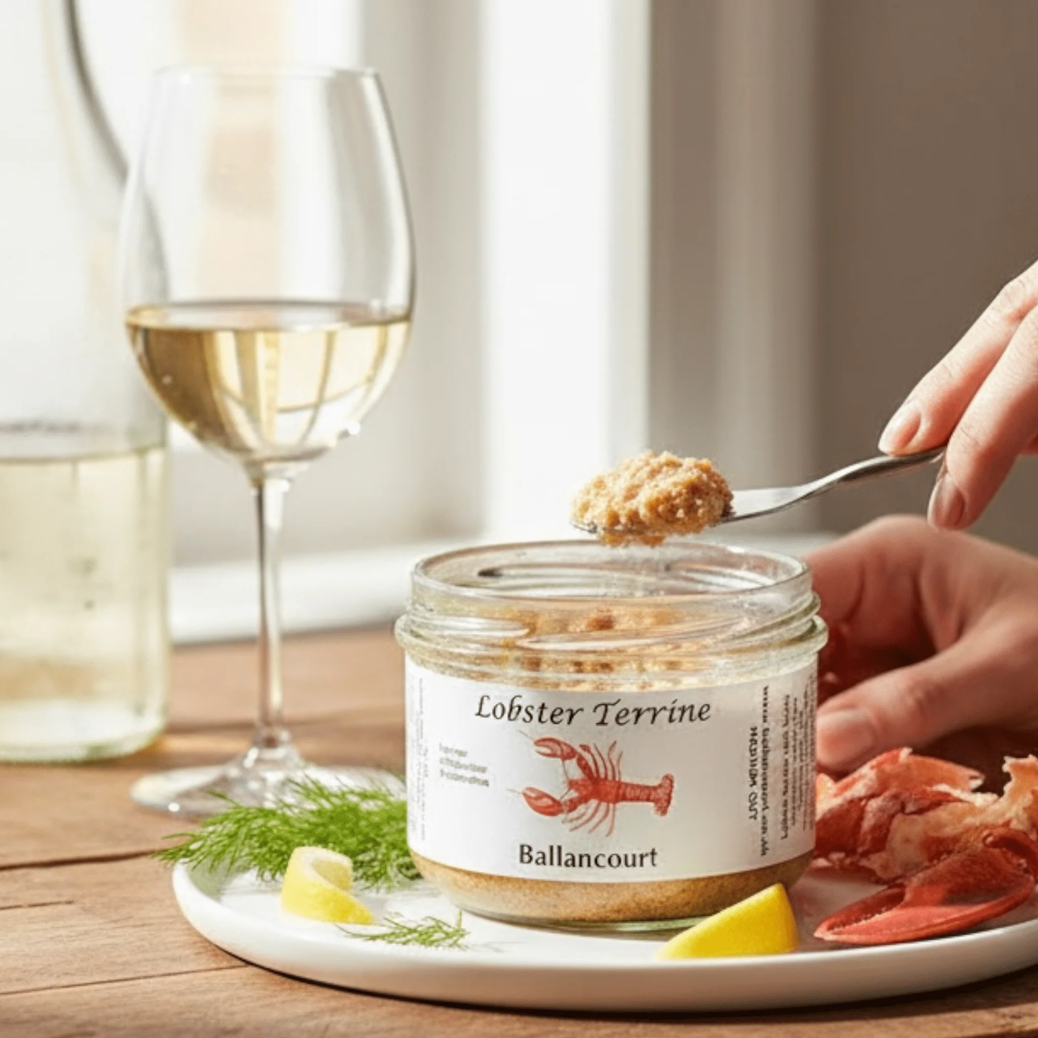 Lobster Terrine With Fresh Cream And Cognac Ballancourt