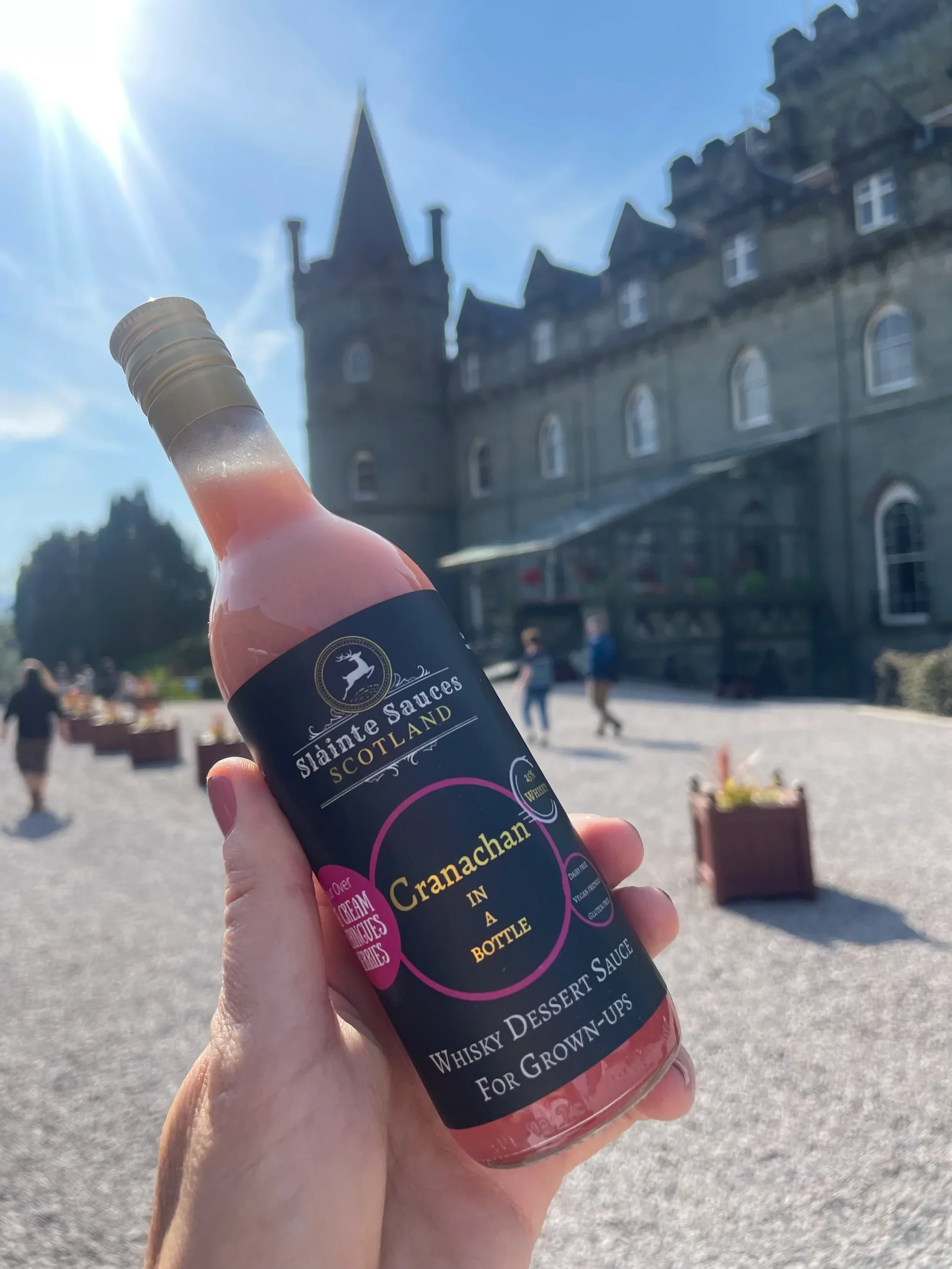 Canachan in a Bottle' – Scottish Whisky & Raspberry Sauce - Image 2
