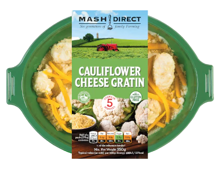 Cauliflower Cheese Gratin MASH DIRECT 350g