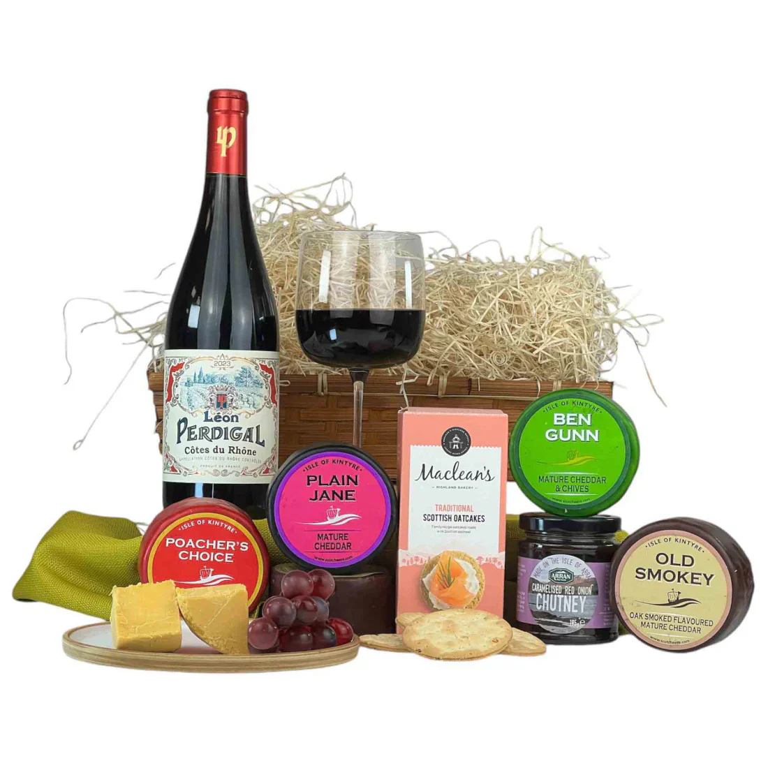 Cheese and Wine Hamper - Image 3