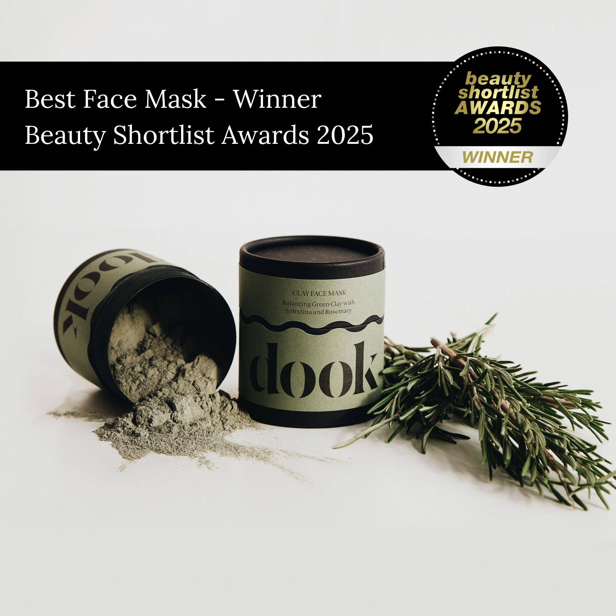 Clay Mask - Balancing Green Clay with Spirulina and Rosemary - Image 2