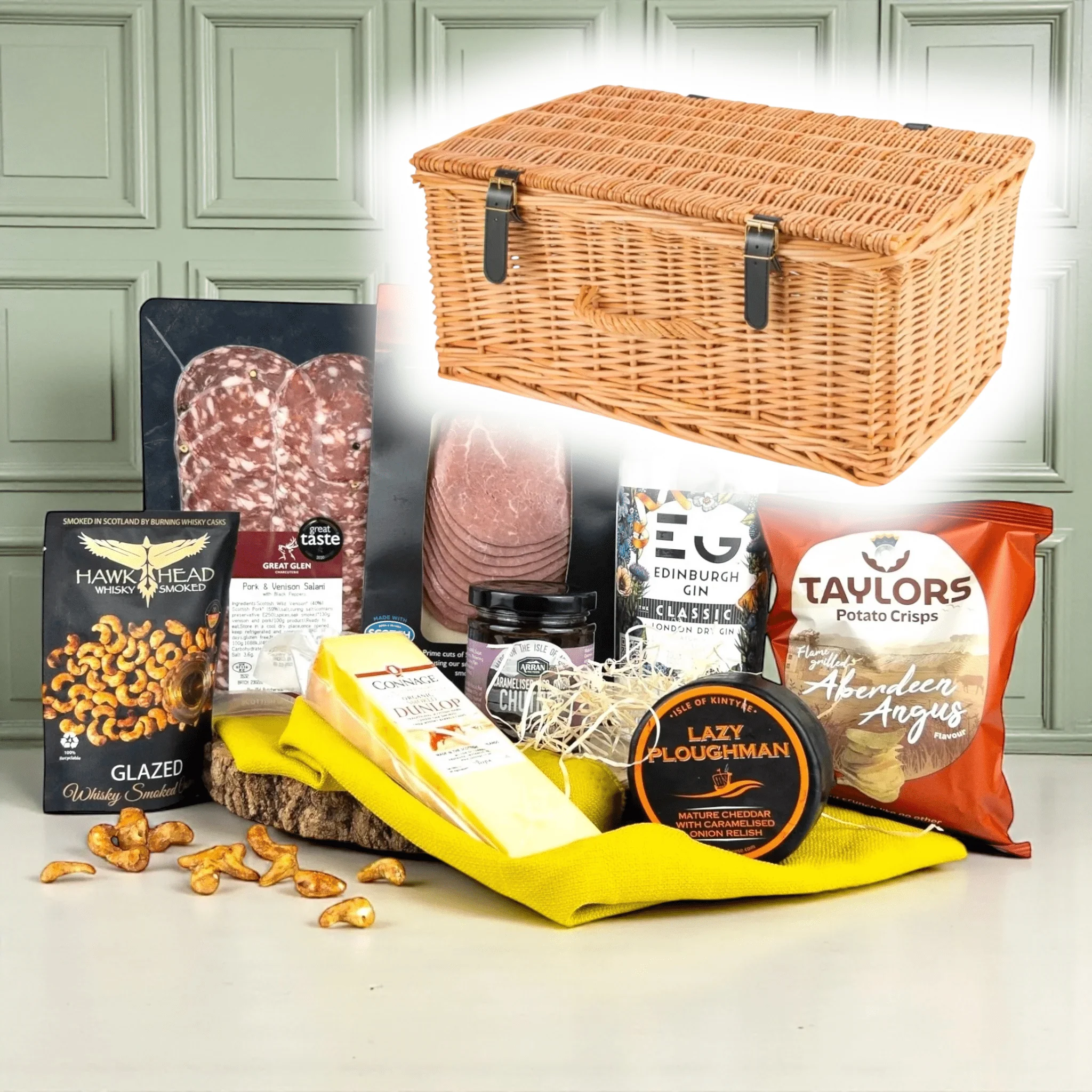 Edinburgh Gin and Snack Gift Hamper - Image 3