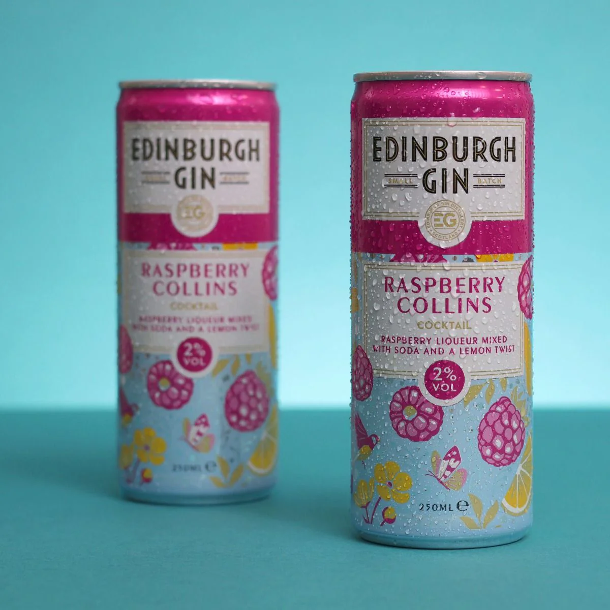 Edinburgh Gin Raspberry Collins Rtd 250ml
