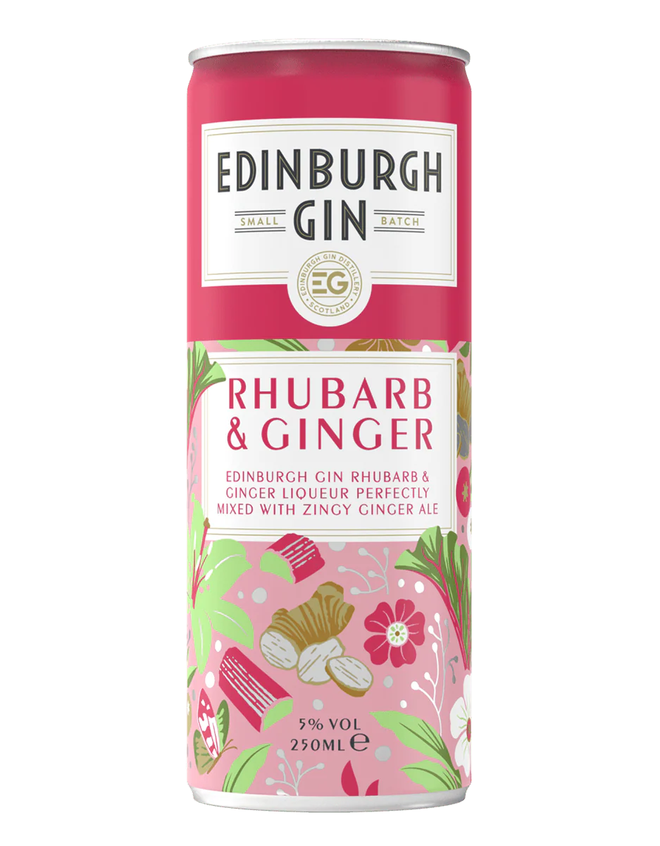 Edinburgh Gin Rhubarb & Ginger Liqueur - Image 2