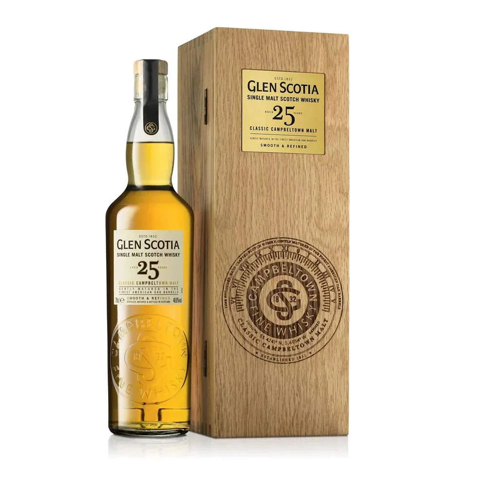 Glen Scotia 25 Year Old Single Malt Scotch Whisky 70cl