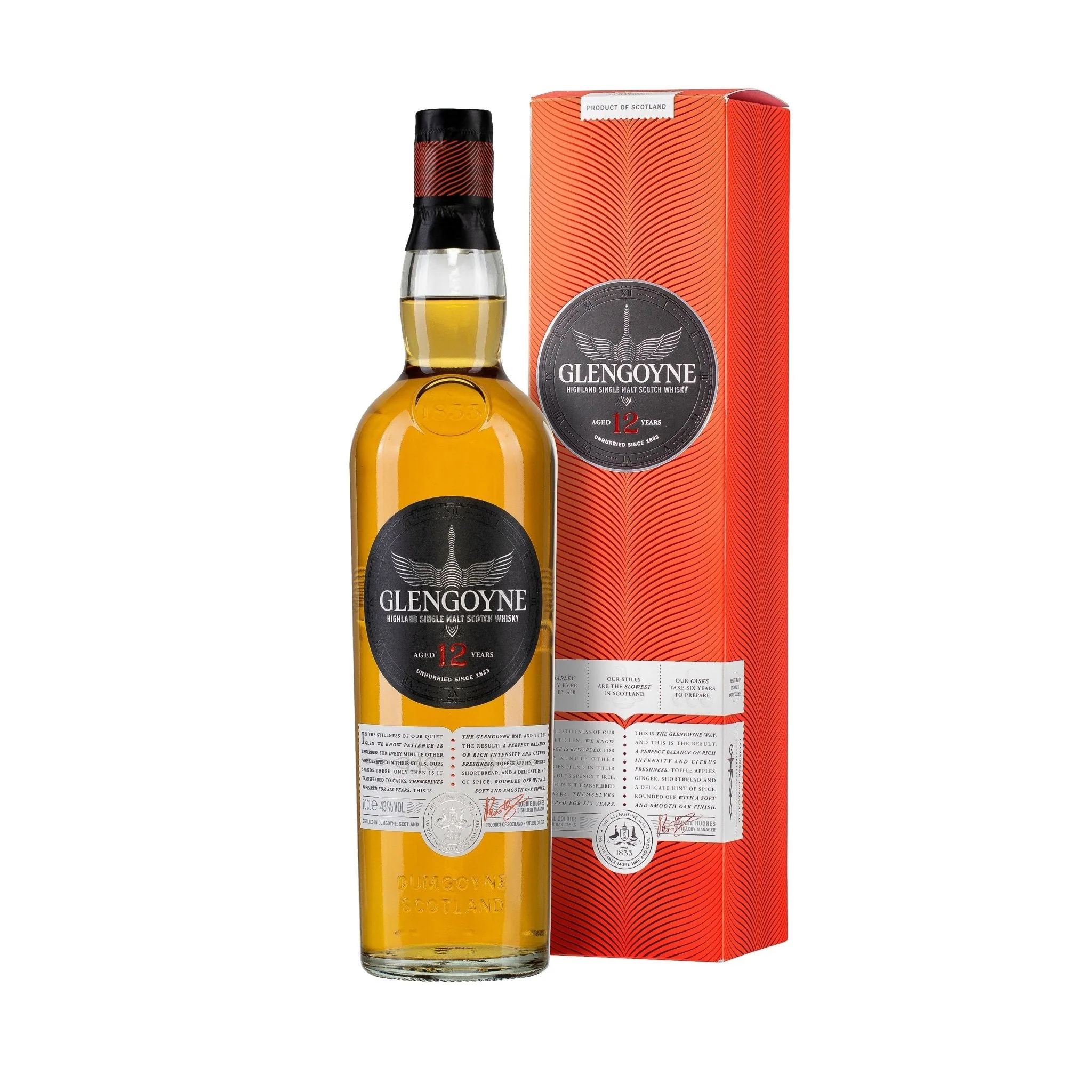 Glengoyne 12 Years Old Highland Single Malt 70cl