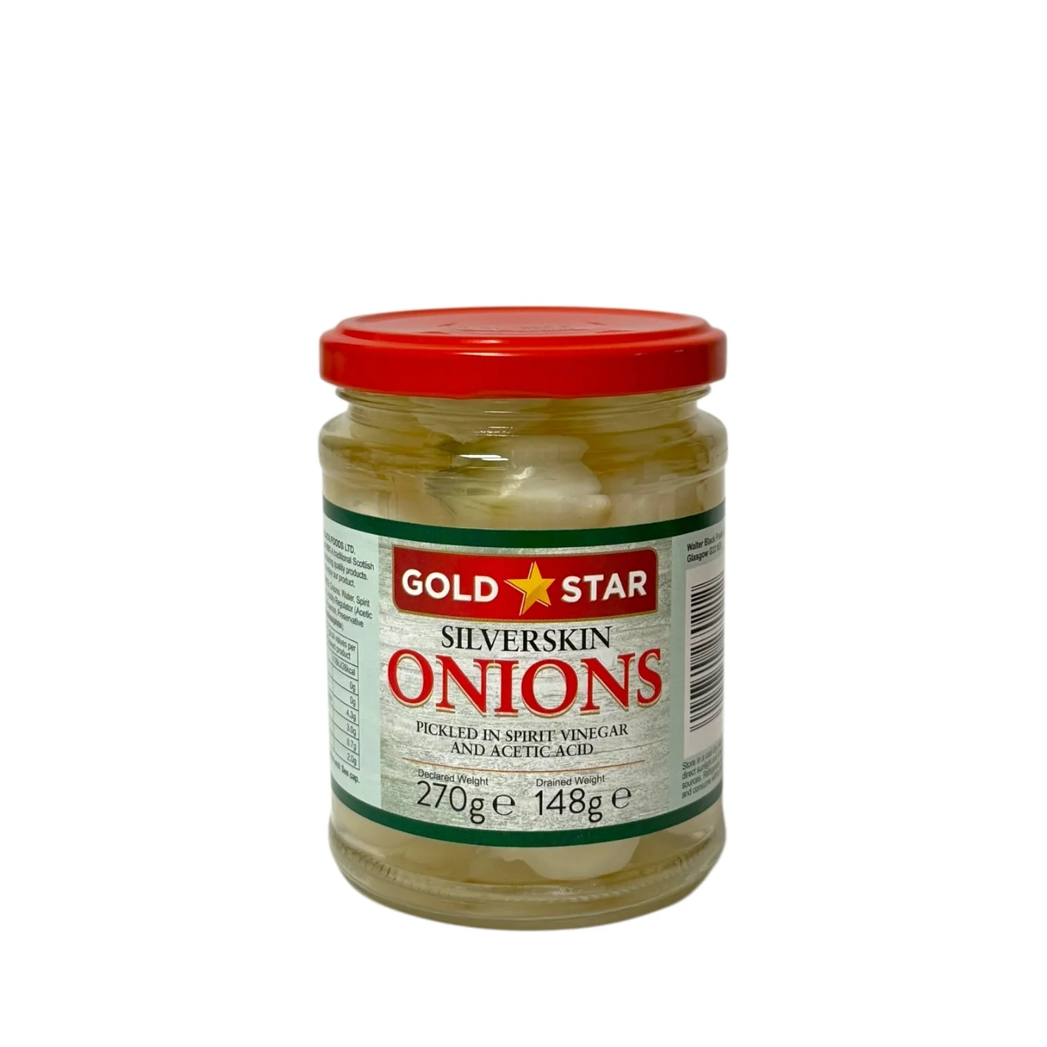 Gold Star Silverskin Onions 270g