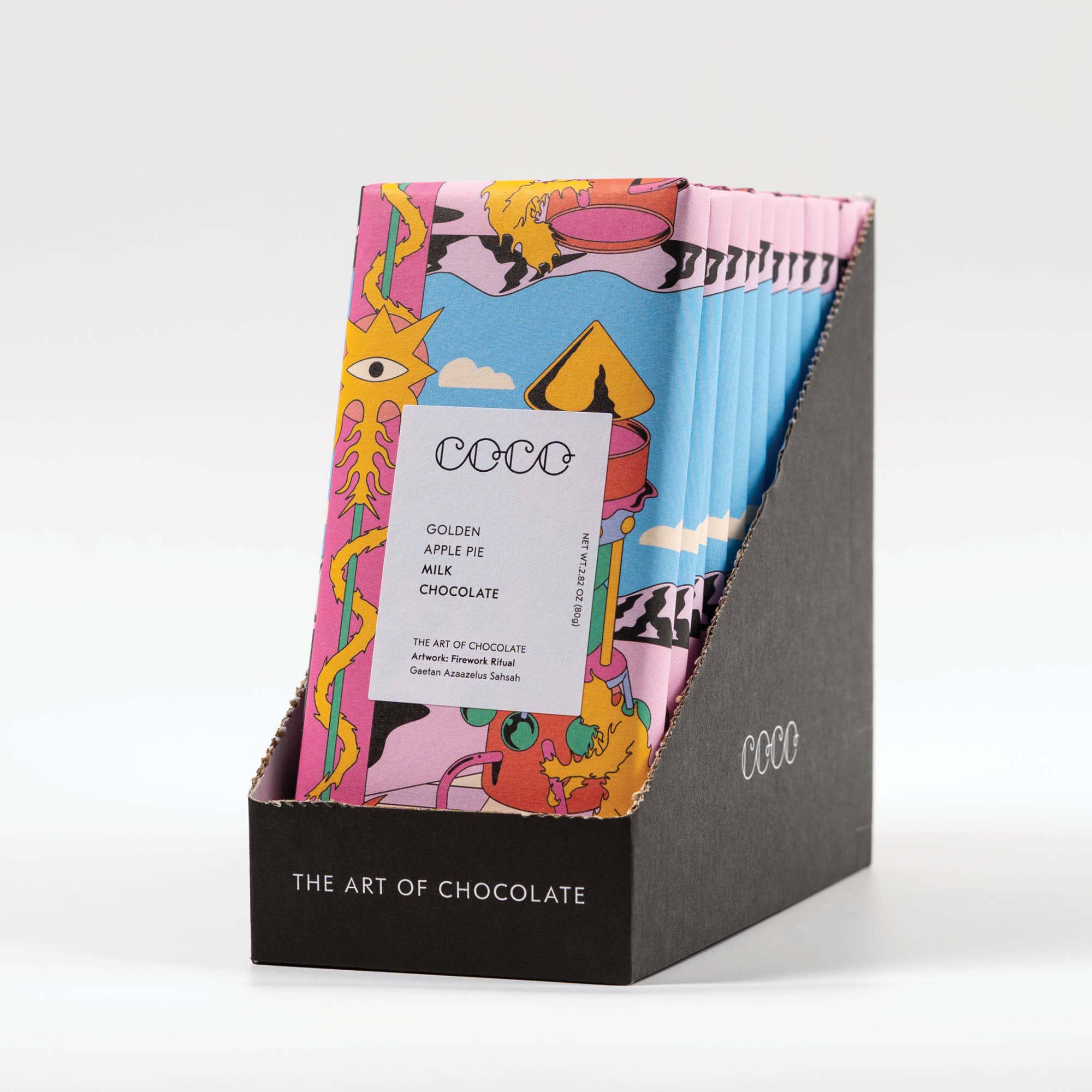 Golden Apple Pie Milk Chocolate Bar - Image 5