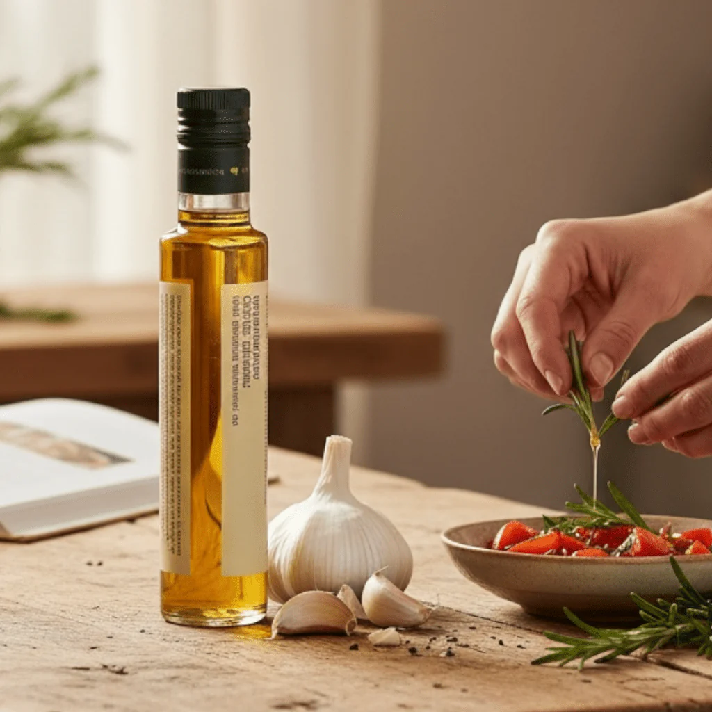 Infused Garlic Oil Supernature
