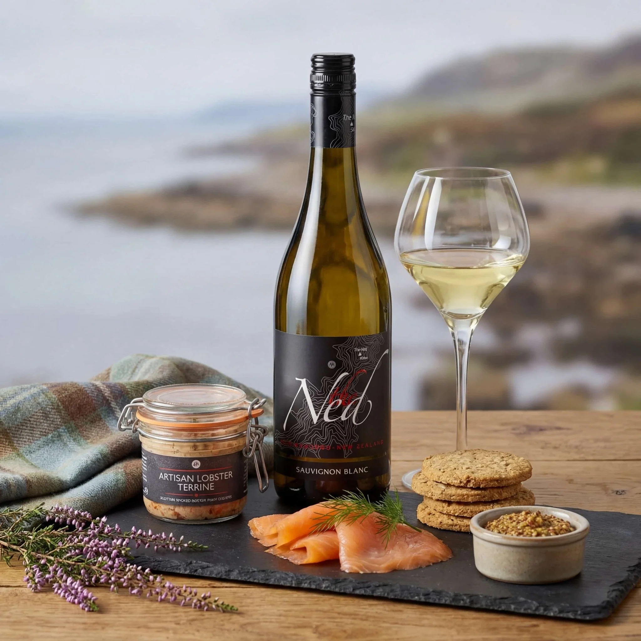 Lobster & Sauvignon Blanc Luxury Seafood Hamper