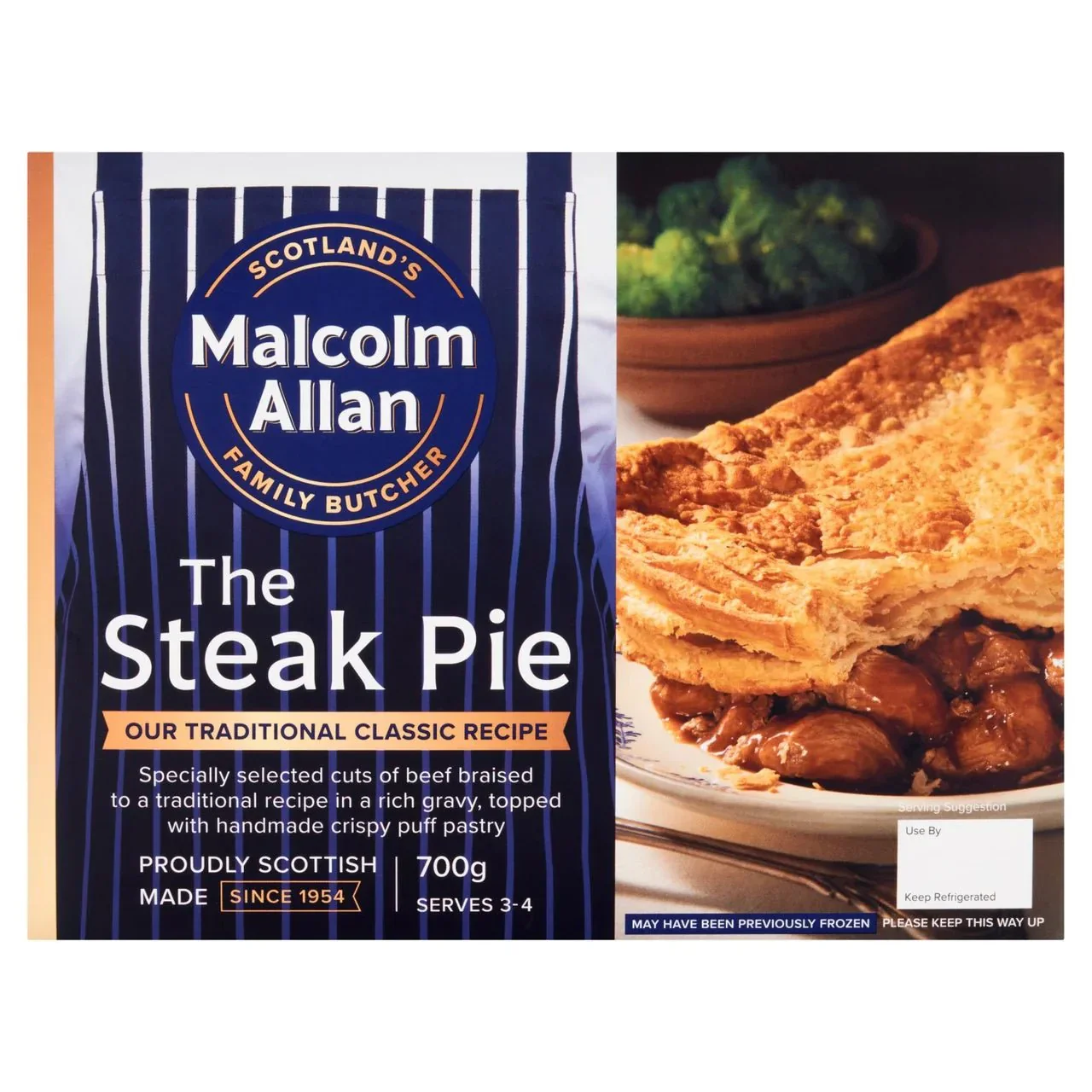 Malcolm Allan Steak Pie