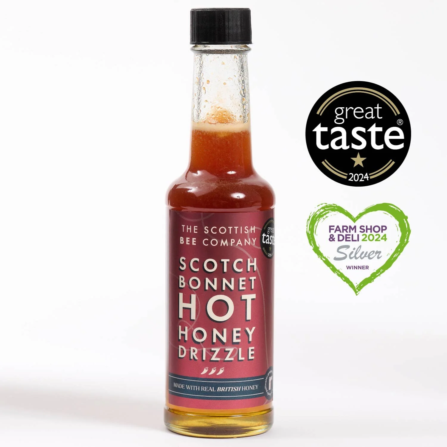 Scotch Bonnet Hot Honey Drizzle - Spicy Hot Honey - Image 2