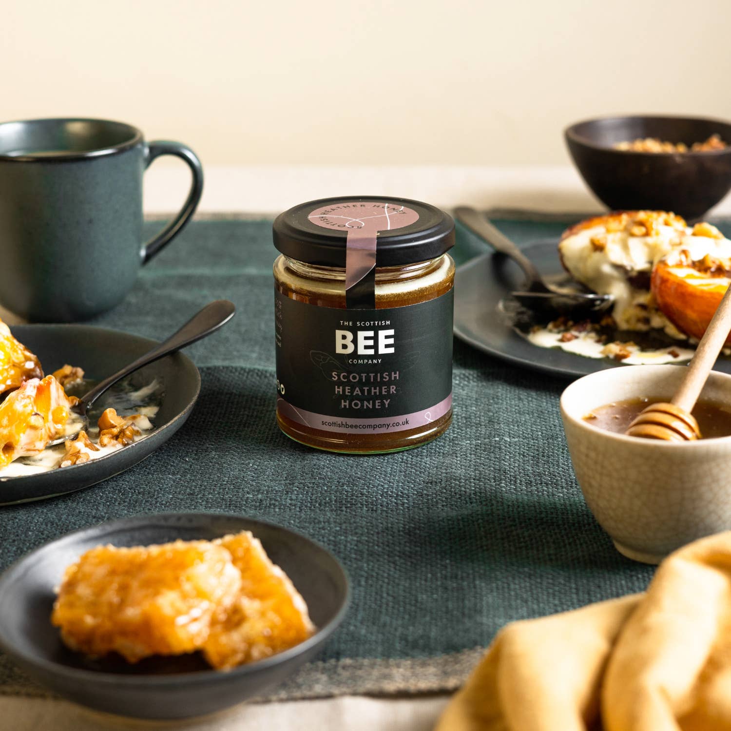 Scottish Heather Honey 227g - Pure Honey - Image 4