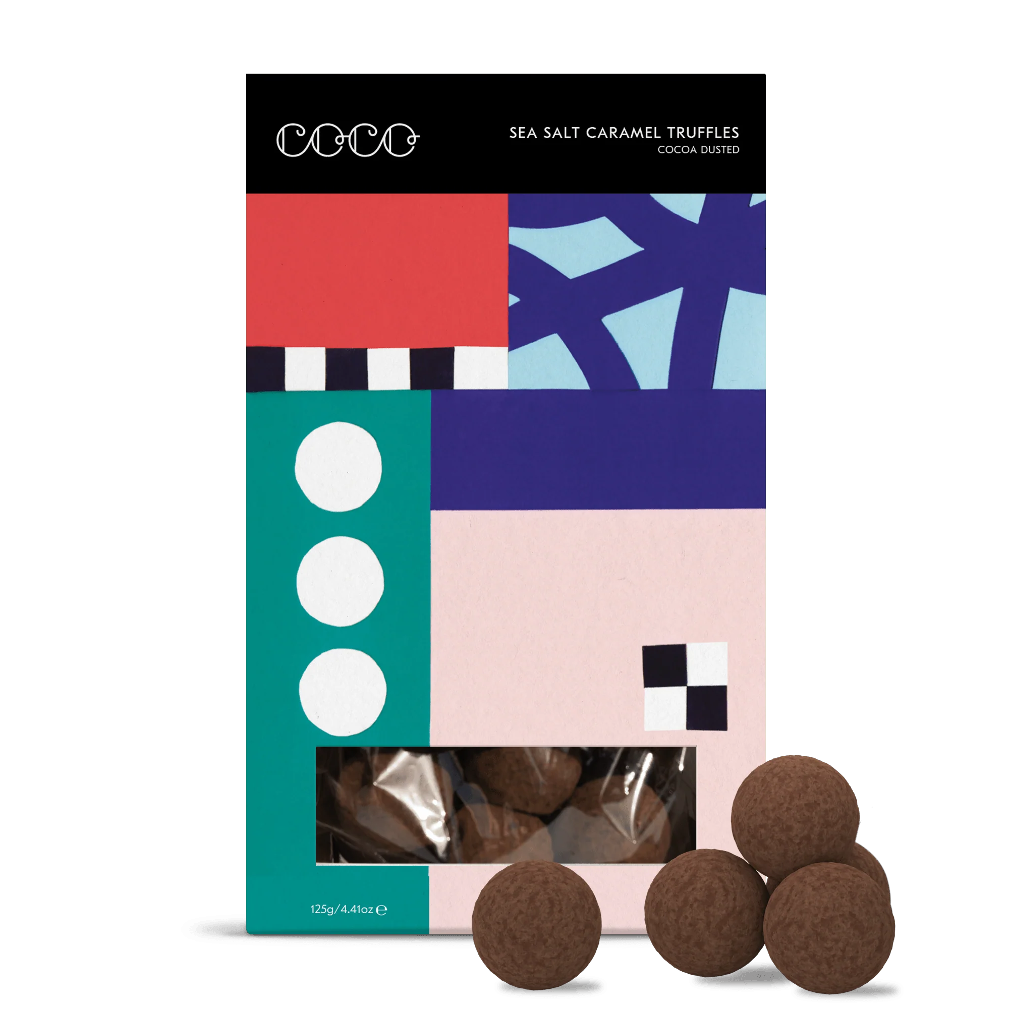 Sea Salt Caramel Truffle - Cocoa Dusted - Image 2