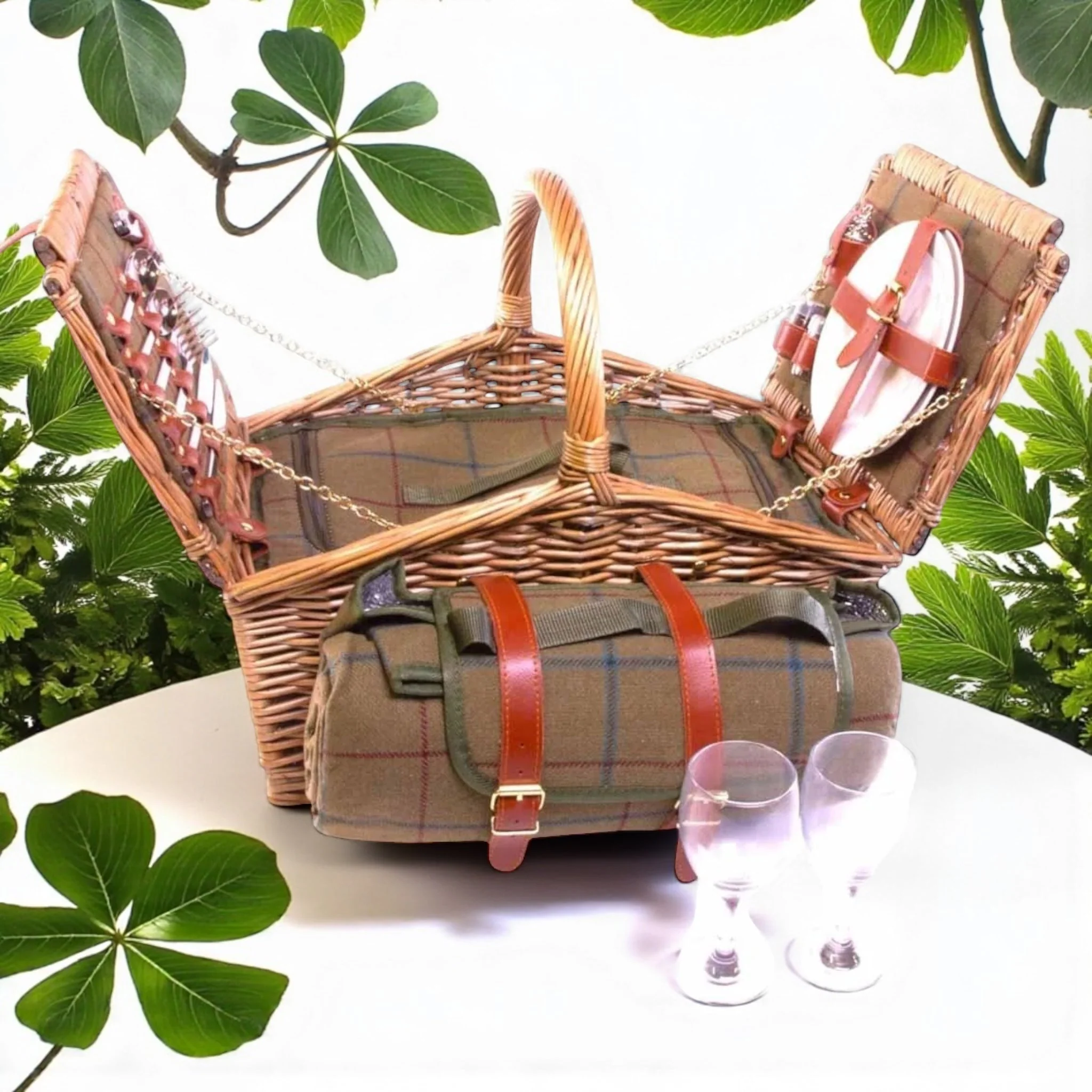 Tweed Fitted Farmhouse Hamper