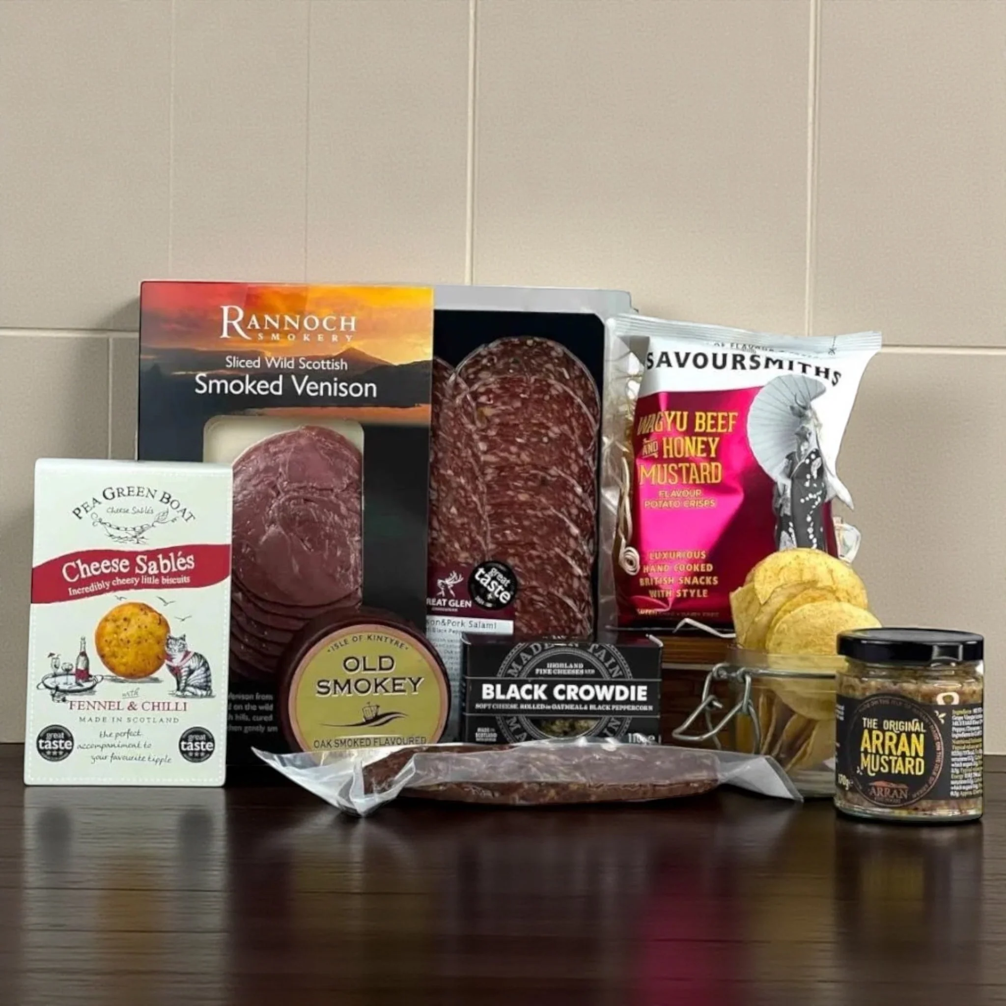 Smoked Wild Venison & Cheese Highland Feast Hamper