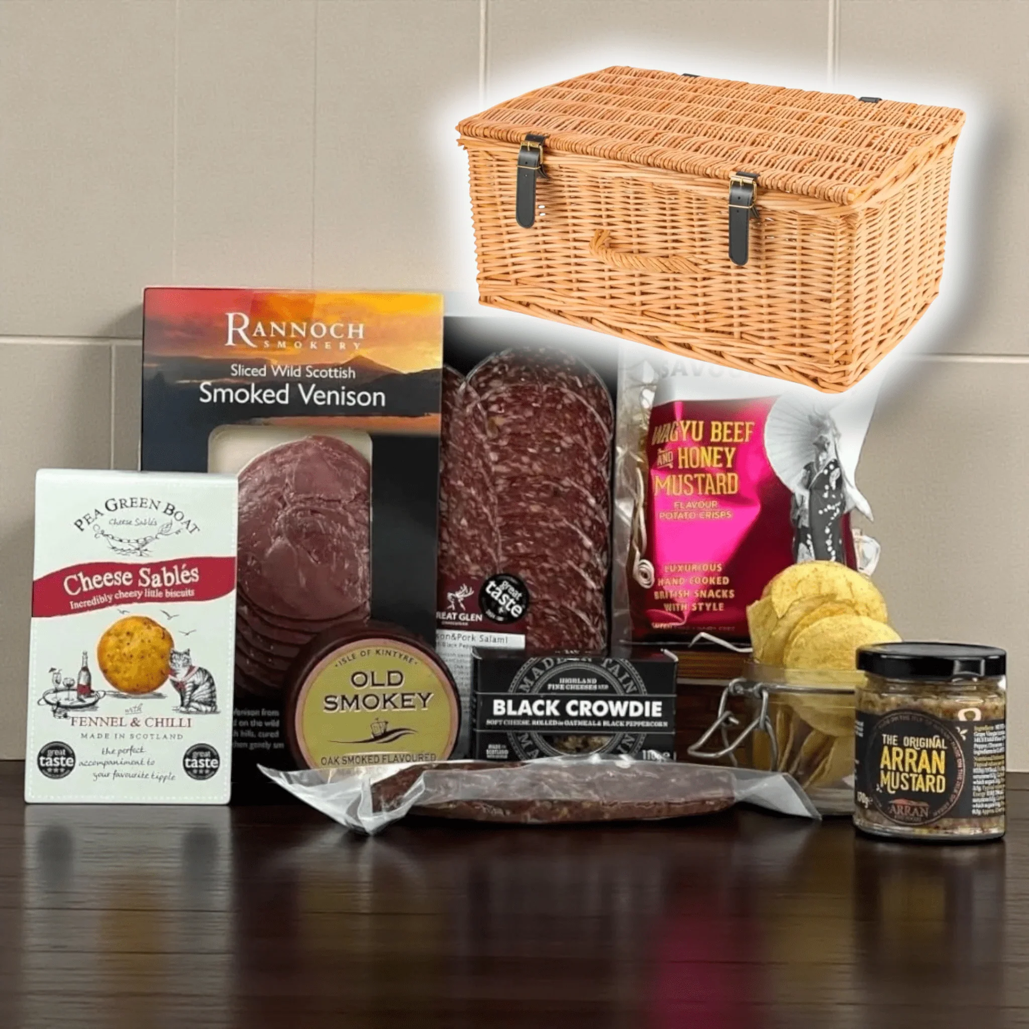 Smoked Wild Venison & Cheese Highland Feast Hamper - Image 2